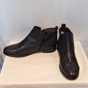 Marroqui Sanchez Women's Black Woven Leather Shoes Size 9.5